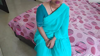 Hot Indian Desi village bhabhi was powerful romance with devar and fucking hard in clear Hindi audio
